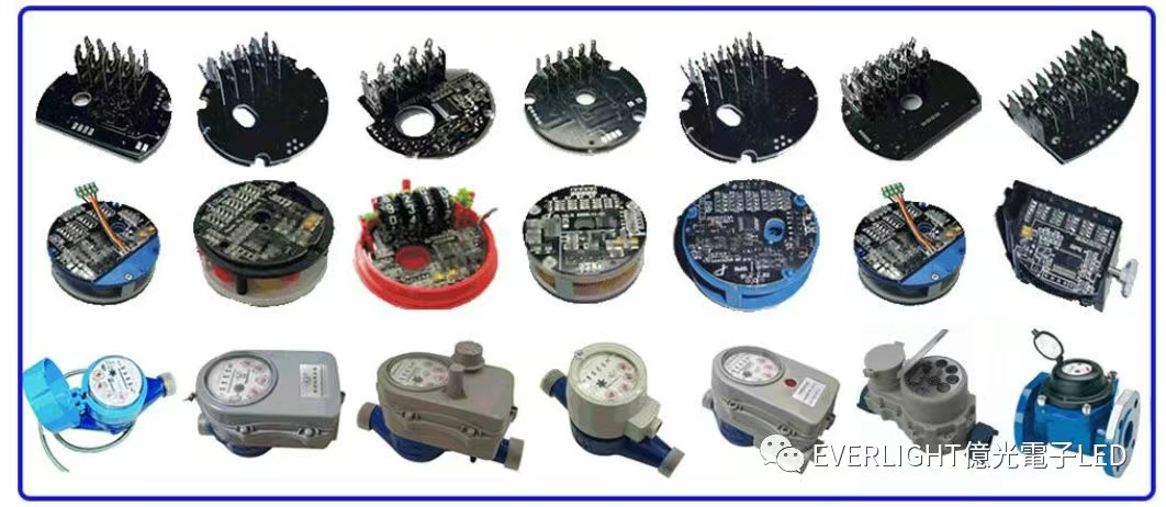亿光贴片0603红外发射管IR19-21C/TR8 接收管PT19-21B/L41/TR8在水表、燃气表光电直读里面的应用